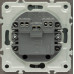 Ardero EV112V-G вимикач 2-клавішний, механізм сірий 10А Soft