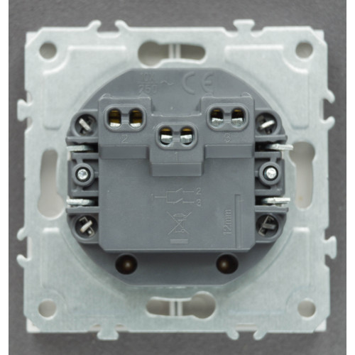Выключатель 2-клавишный механизм Ardero Soft серебро 10A EV112V-S - фото 3 | СТС Выключатель 2-клавишный механизм Ardero Soft серебро 10A EV112V-S - фото 3