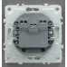 Выключатель 2-клавишный механизм Ardero Soft серебро 10A EV112V-S Выключатель 2-клавишный механизм Ardero Soft серебро 10A EV112V-S