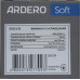 Ardero EV113-B вимикач 3-клавішний, механізм чорний 10А Soft