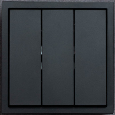 Ardero EV113-B выключатель 3-клавишный, механизм черный 10А Soft Ardero EV113-B выключатель 3-клавишный, механизм черный 10А Soft