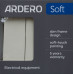 Ardero EV113-W вимикач 3-клавішний, механізм білий 10А Soft