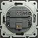 Ardero EV121-В вимикач 1-клавішний прохідний, механізм чорний 10А Soft Ardero EV121-В вимикач 1-клавішний прохідний, механізм чорний 10А Soft