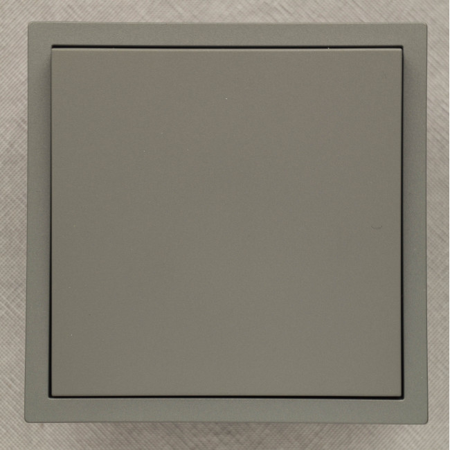 Ardero EV121-G выключатель 1-клавишный проходной, механизм серый 10А Soft