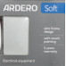Выключатель 1-клавишный проходной механизм Ardero Soft серебро 10A EV121-S