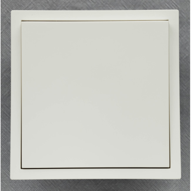 Ardero EV121-W вимикач 1-клавішний прохідний, механізм білий 10А Soft