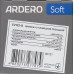 Ardero EV122-B вимикач 2-клавішний прохідний, механізм чорний 10А Soft