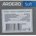 Выключатель 2-клавишный проходной механизм Ardero Soft серебро 10A EV122-S