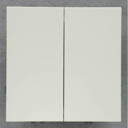 Ardero EV122-W вимикач 2-клавішний прохідний, механізм білий 10А Soft - фото 2