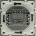 Ardero EV131-G выключатель 1-клавишный перекрёстный, механизм серый 10А Soft