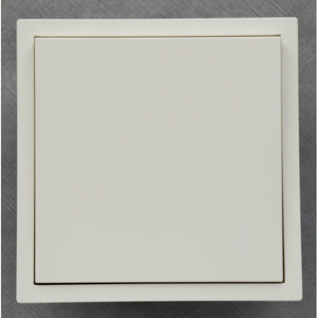 Ardero EV131-W вимикач 1-клавішний перехресний, чорний механізм білий  10А Soft