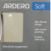 Выключатель 2-клавишный перекрёстный механизм Ardero Soft шампань 10A EV132-C
