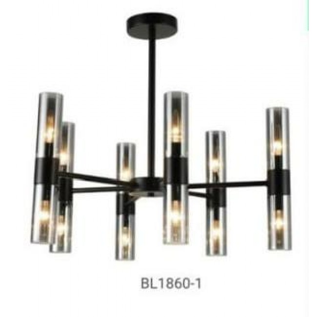 Люстра Ardero BL1860-1 AURORA black