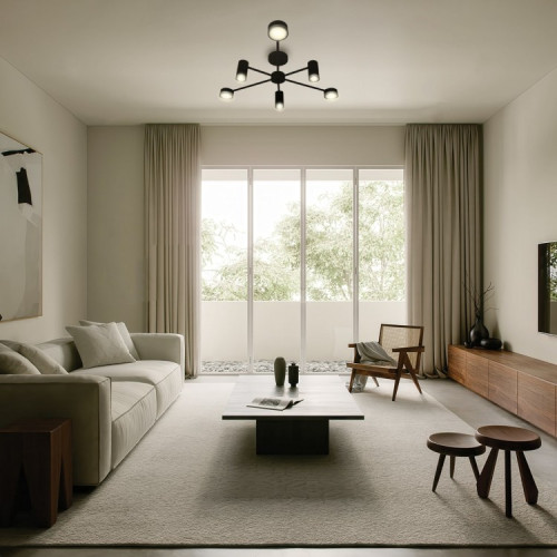 Светильник потолочный Ardero ML486-6 под лампу черный - фото 4 | СТС Светильник потолочный Ardero ML486-6 под лампу черный - фото 4