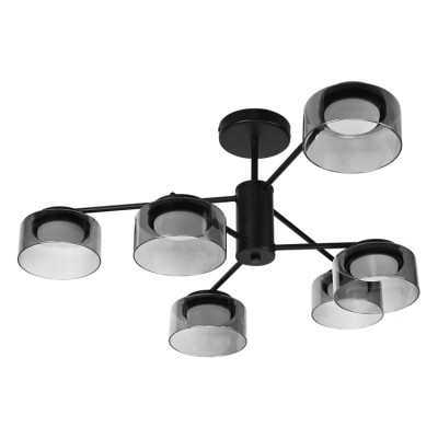 Светильник потолочный Ardero ML490-6 под лампу черный Светильник потолочный Ardero ML490-6 под лампу черный