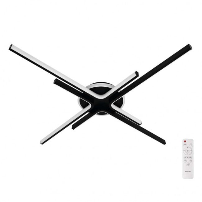 Світлодіодний накладний світильник Ardero AL6185-1ARD MILL 64Вт чорний Світлодіодний накладний світильник Ardero AL6185-1ARD MILL 64Вт чорний