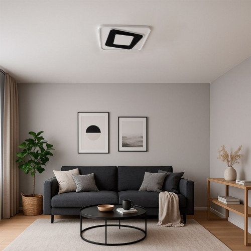 Светодиодный накладной светильник Ardero AL6102ARD CLAUDE S 72Вт черный белый - фото 2 | СТС Светодиодный накладной светильник Ardero AL6102ARD CLAUDE S 72Вт черный белый - фото 2