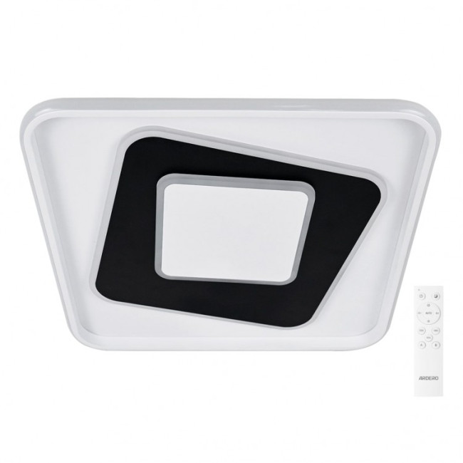 Светодиодный накладной светильник Ardero AL6102ARD CLAUDE S 72Вт черный белый