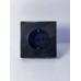 Ardero ER121-B розетка с заземлением, механизм чёрный 16А Soft