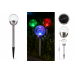 Ґрунтовий світлодіодний світильник Feron PL131 RGB на сонячній батареї хром Ґрунтовий світлодіодний світильник Feron PL131 RGB на сонячній батареї хром