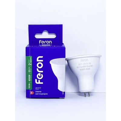 Світлодіодна лампа Feron LB-217 10W G5.3 4000K