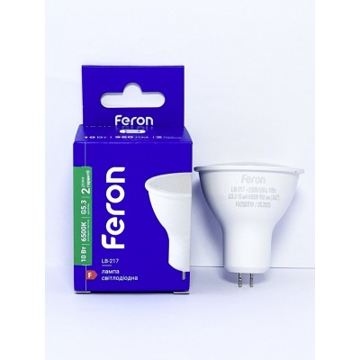 Светодиодная лампа Feron LB-217 10W G5.3 6500K