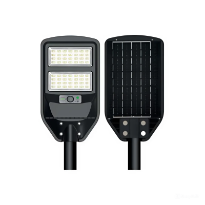 Світильник консольний вуличний на сонячній батареї з датчиком руху LED GRAND PRO-100