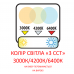 Світильник світлодіодний для високих стель LED LED MYRA-200 3CCT 200 W (3000K/4500K/6500K)