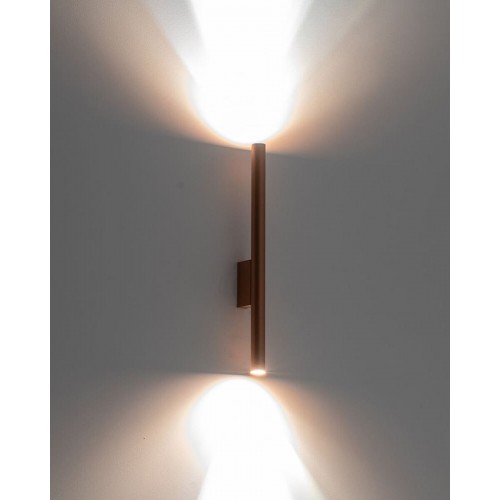 Бра, настенный светильник Nowodvorski 10564 Laser Wall G9 2x10W IP20 медный - фото 4