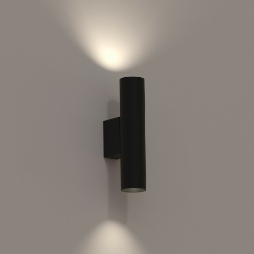 Бра, настінний світильник Nowodvorski 10753 Fourty Wall M GU10 2x10W IP20 чорний - фото 1