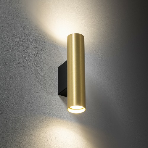 Бра, настінний світильник Nowodvorski 10754 Fourty Wall M GU10 2x10W IP20 латунний - фото 1