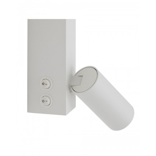 Бра, настенный светильник Nowodvorski 11578 Easy Left LED+GU10 MR11 11W+10W 3000K 450Lm IP20 белый - фото 3