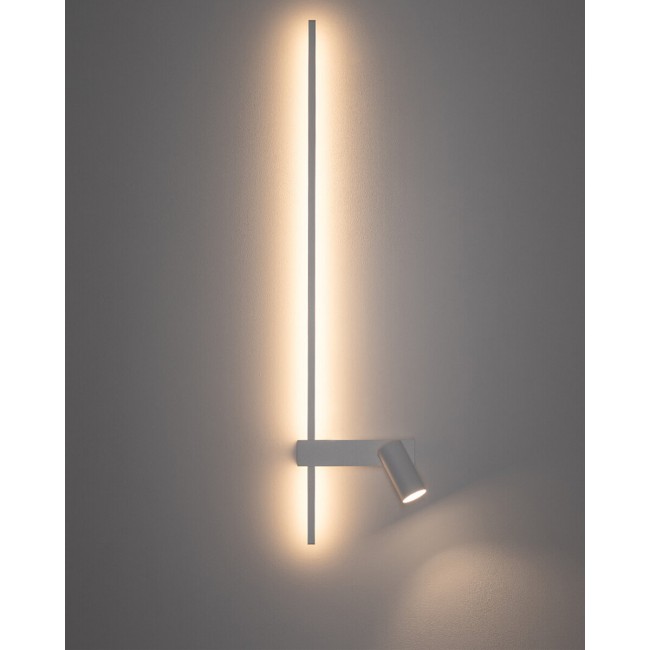Бра, настенный светильник Nowodvorski 11578 Easy Left LED+GU10 MR11 11W+10W 3000K 450Lm IP20 белый