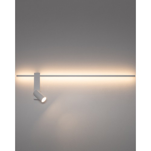 Бра, настенный светильник Nowodvorski 11578 Easy Left LED+GU10 MR11 11W+10W 3000K 450Lm IP20 белый - фото 5