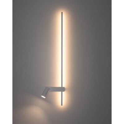 Бра, настенный светильник Nowodvorski 11580 Easy Right LED+GU10 MR11 11W+10W 3000K 450Lm IP20 белый