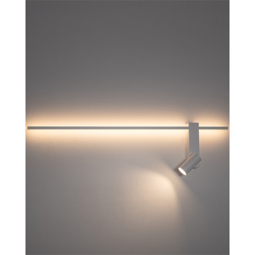 Бра, настінний світильник Nowodvorski 11580 Easy Right LED+GU10 MR11 11W+10W 3000K 450Lm IP20 білий - фото 5