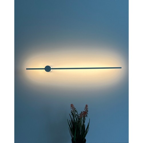 Бра, настенный светильник Nowodvorski 11591 Saber LED M 1x11W 3000K 460Lm IP20 белый - фото 3