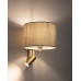 Бра, настенный светильник Nowodvorski 11654 Santana A E27+GU10 (R35) 10W+10W IP20 бежевый