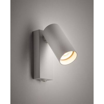 Бра, настінний світильник Nowodvorski 11765 Fourty GU10 1x10W IP20 світло-сірий Бра, настінний світильник Nowodvorski 11765 Fourty GU10 1x10W IP20 світло-сірий