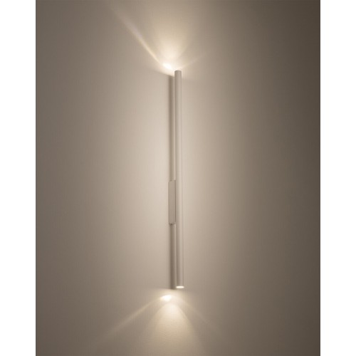 Бра, настінний світильник Nowodvorski 11813 Laser Wall L G9 2x10W IP20 білий - фото 5