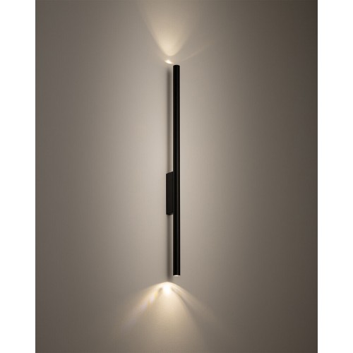 Бра, настінний світильник Nowodvorski 11812 Laser Wall L G9 2x10W IP20 чорний - фото 5