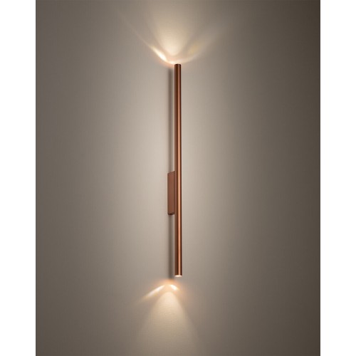 Бра, настенный светильник Nowodvorski 11815 Laser Wall L G9 2x10W IP20 медный - фото 4