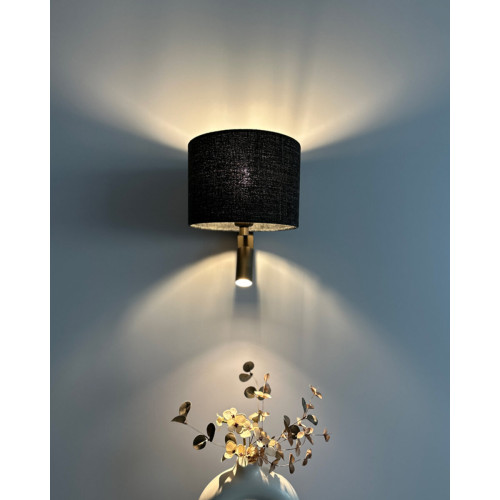 Бра, настенный светильник Nowodvorski 11661 Amarela A E27+GU10 (R35) 10W+10W IP20 графитовый - фото 3