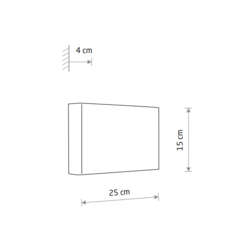 Бра, настінний світильник Nowodvorski 11669 Cedro B G9 2x10W IP20 світло-сірий - фото 9