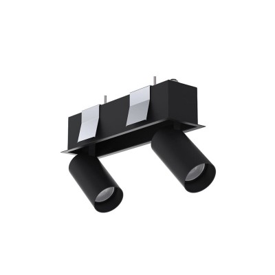 Светильник поворотный спот Nowodvorski 10460 Mono Deep II GU10 2x10W IP20 черный