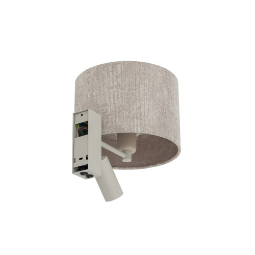 Бра, настінний світильник Nowodvorski 11668 Cedro A E27+GU10 (R35) 10W+10W IP20 світло-сірий - фото 6