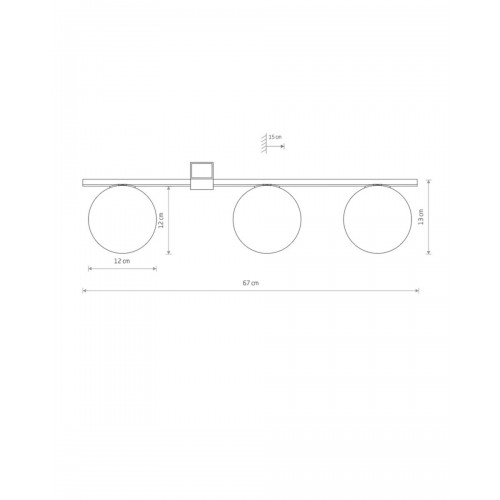 Люстра Nowodvorski 10301 Pik III G9 3x12W IP20 черная - фото 5 | СТС Люстра Nowodvorski 10301 Pik III G9 3x12W IP20 черная - фото 5