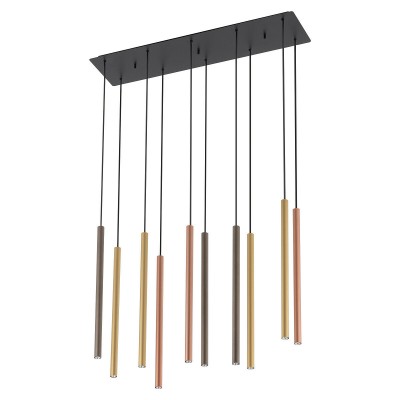 Люстра Nowodvorski 10705 Laser X G9 10x10W IP20 разноцветная