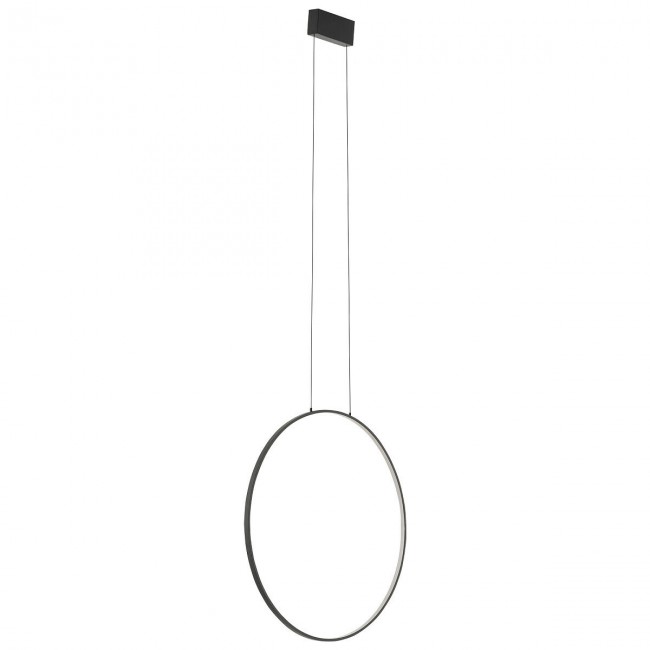 Люстра Nowodvorski 10811 Circolo LED M 1x21W 3000K 660Lm IP20 черная