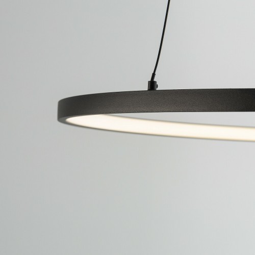 Люстра Nowodvorski 10812 Circolo LED M 1x21W 3000K 660Lm IP20 черная - фото 6